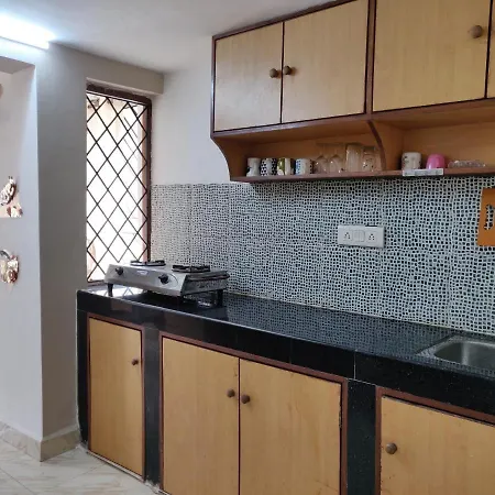 Rosean Homestay Self Service Apartments Candolim Room photo