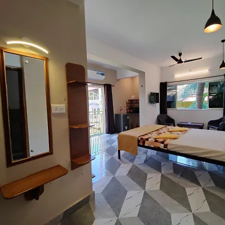 Rosean Homestay Self Service Apartments Candolim Exterior photo